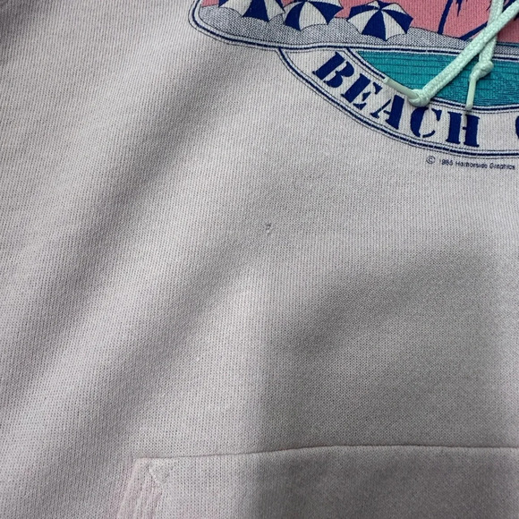 Vintage 1980s Friday Harbor Beach Club Hoodie Large - Picture 7 of 7